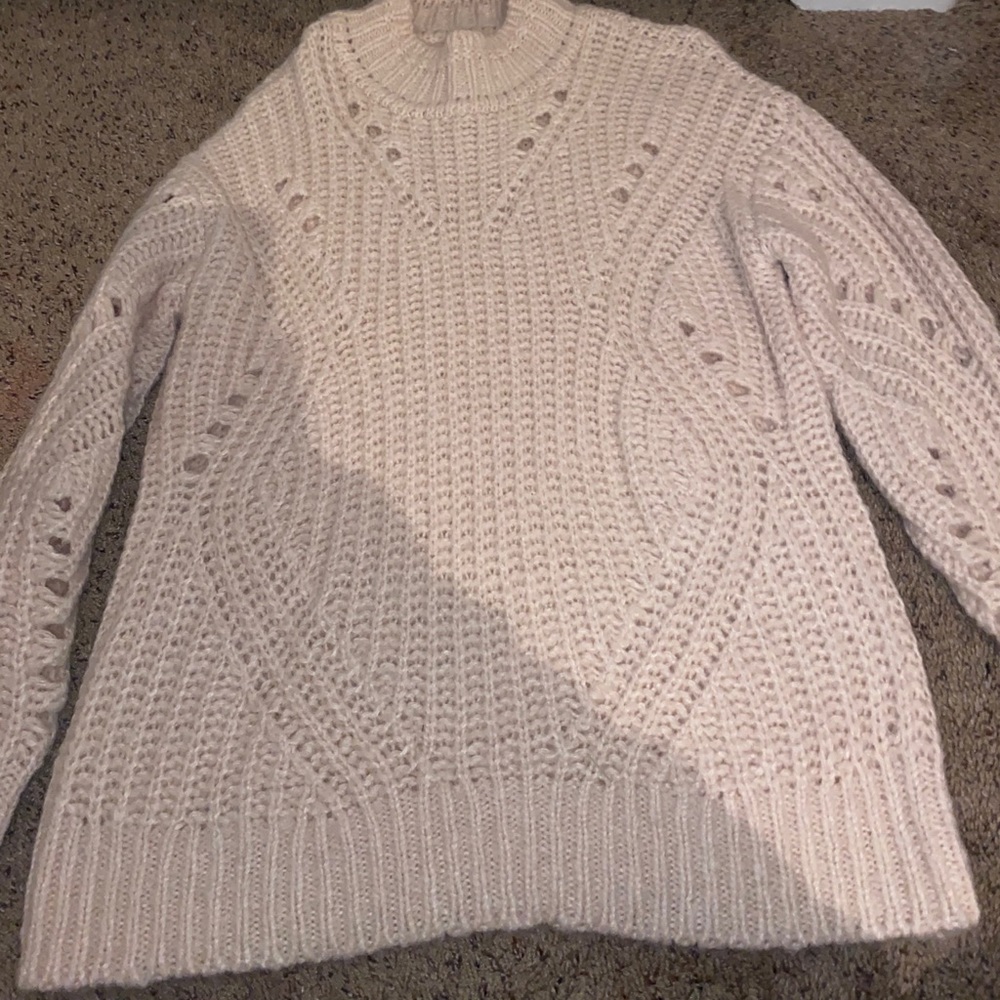 Loft pink sweater!